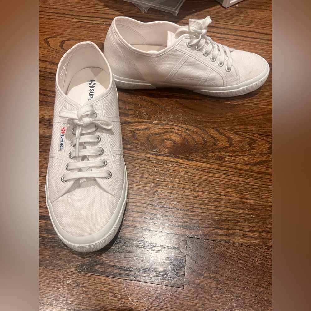 EUC Superga 2750 Cotu Classic Sneakers - White - Picture 6 of 7
